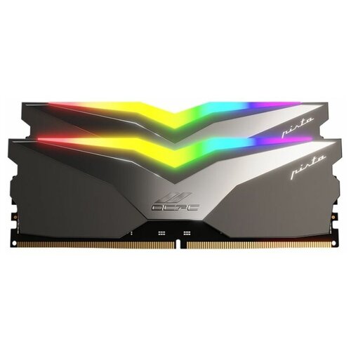 Модуль памяти OCPC Pista RGB DDR5 DIMM 6000Mhz PC-48000 CL32 - 32Gb Kit 2x16 MMPT2K32GD560C32T 1899800₽