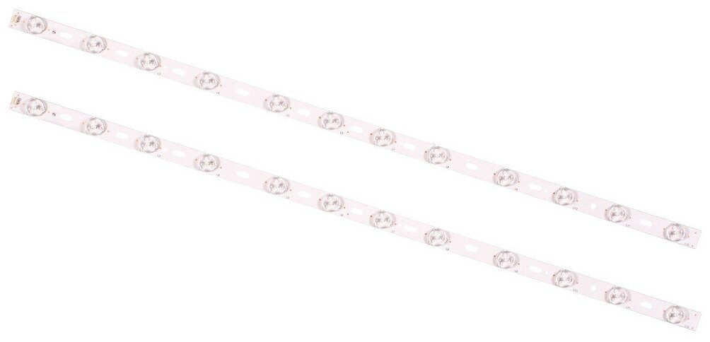 Подсветка LED32F3300C для телевизора SUPRA STV-LC32552WL, STV-LC32800WL / 6V 12 led 3 pin (комплект 2 шт) 644mm