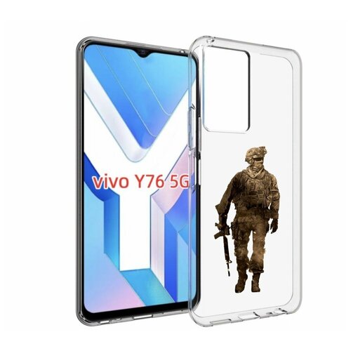 Чехол MyPads call-of-duty мужской для Vivo Y76 5G задняя-панель-накладка-бампер чехол mypads call of duty мужской для oppo a57 5g 2022 задняя панель накладка бампер