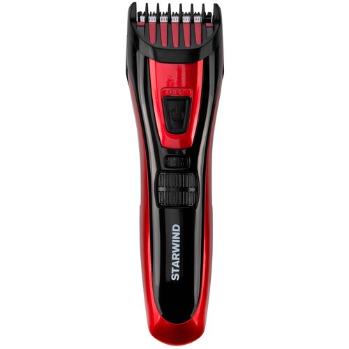Машинка для стрижки Starwind SHC 4470 красный 3Вт насадок в компл2шт 100900₽