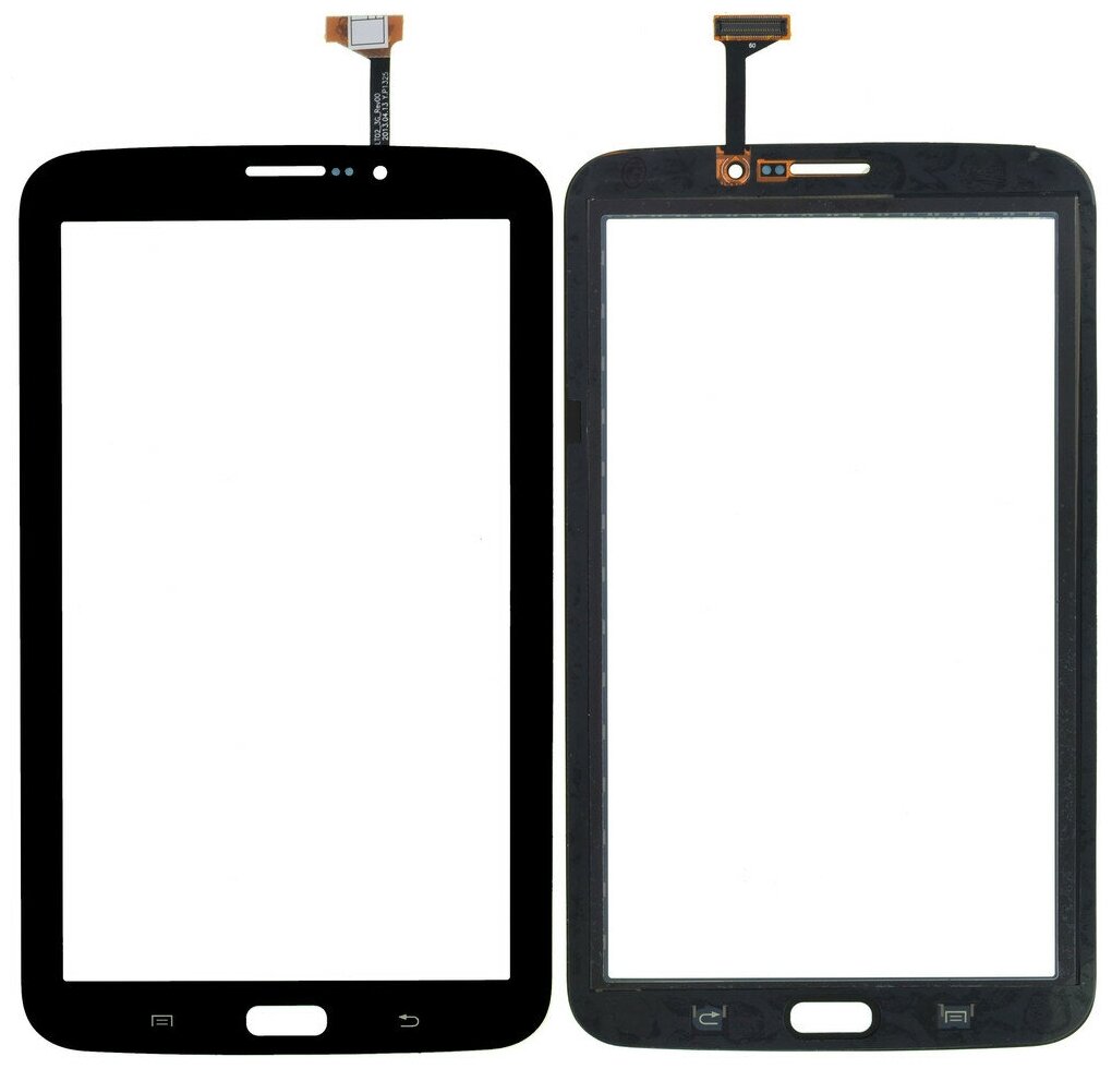 Тачскрин для Samsung Galaxy Tab 3 7.0 SM-T211 SM-T215 GT-P3200 (С отверстием под динамик) черный