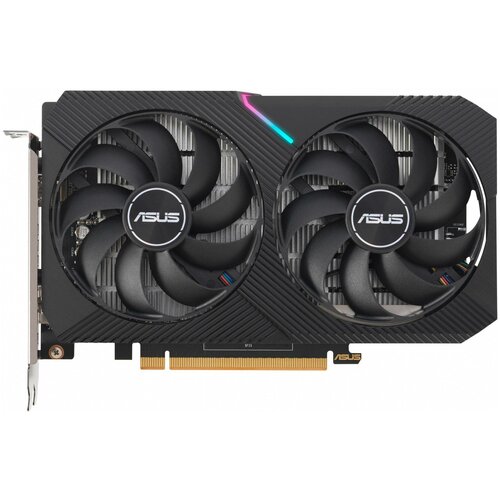 Видеокарта Asus PCI-E 40 DUAL-RX6400-4G AMD Radeon RX 6400 4096Mb 64 GDDR6 203916000 HDMIx1 DPx1 HDCP Ret 1900000₽