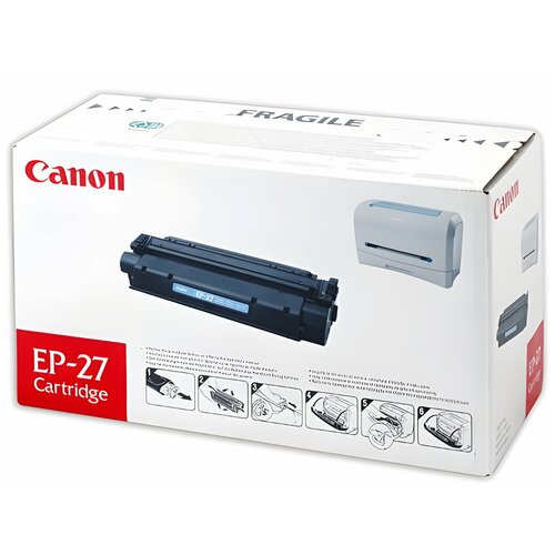 Картридж Canon EP-27 (8489A002) картридж nv print nv ep27 черный 2500 страниц совместимый для canon lbp3200 i sensys mf3220 series laserbase mf3110 mf3200 mf5600 nf5700 series