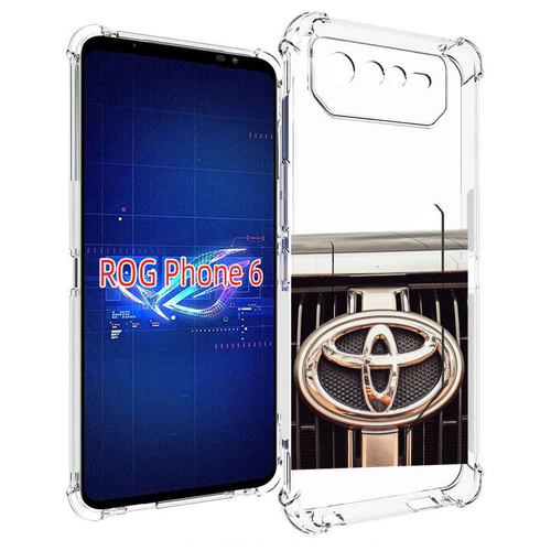 Чехол MyPads toyota тойота 3 для Asus ROG Phone 6 задняя-панель-накладка-бампер чехол mypads toyota тойота 4 мужской для asus rog phone 6 pro задняя панель накладка бампер