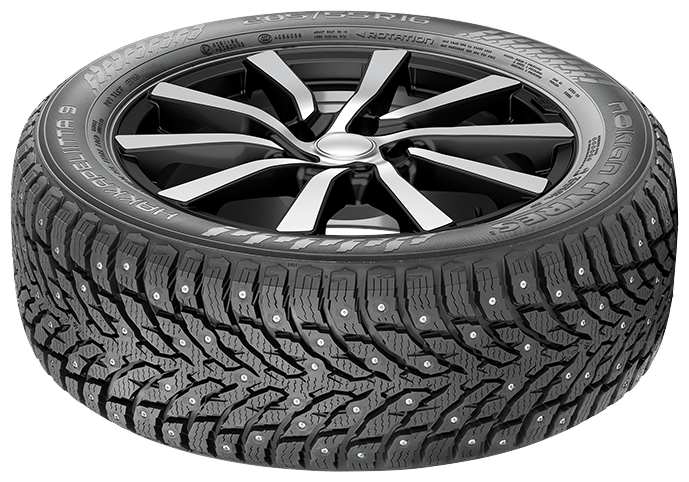 Nokian Hakkapeliitta 9 195/55 R16 87T шип. - фотография № 6