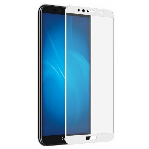 Защитное стекло 3D Glass Pro для Huawei Honor 7A / Y5 Prime 2018 белое