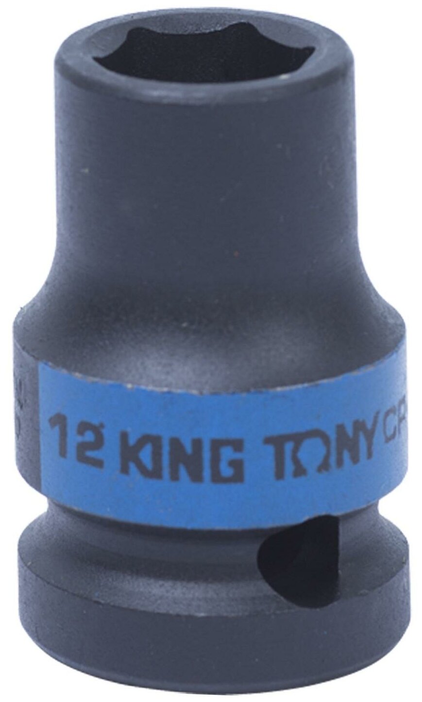 Головка торцевая ударная шестигранная 1/2", 12 мм KING TONY 453512M