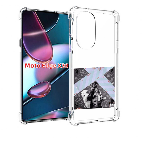 Чехол MyPads Lil Uzi Vert - Luv Is Rage 2 для Motorola Moto Edge X30 задняя-панель-накладка-бампер чехол mypads lil uzi vert luv is rage 2 для doogee v11 задняя панель накладка бампер