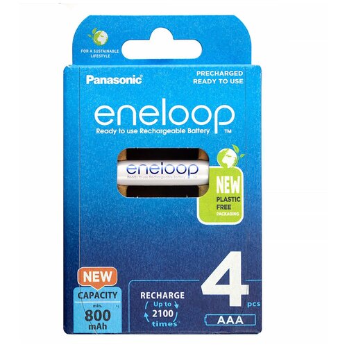 Аккумулятор Panasonic eneloop 800mAh AAA 4шт.