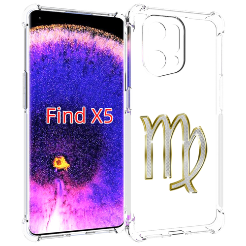 Чехол MyPads знак-зодиака-дева-6 для Oppo Find X5 задняя-панель-накладка-бампер