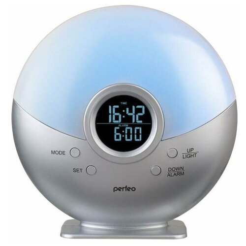Perfeo Часы-ночник-радио Night белый PF-S523G 157700₽