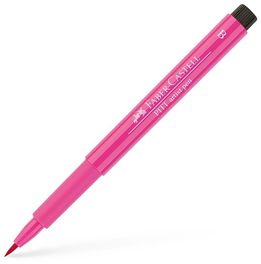 Капиллярная ручка Faber Castell Капиллярная ручка PITT ARTIST PEN BRUSH, цвет розовый
