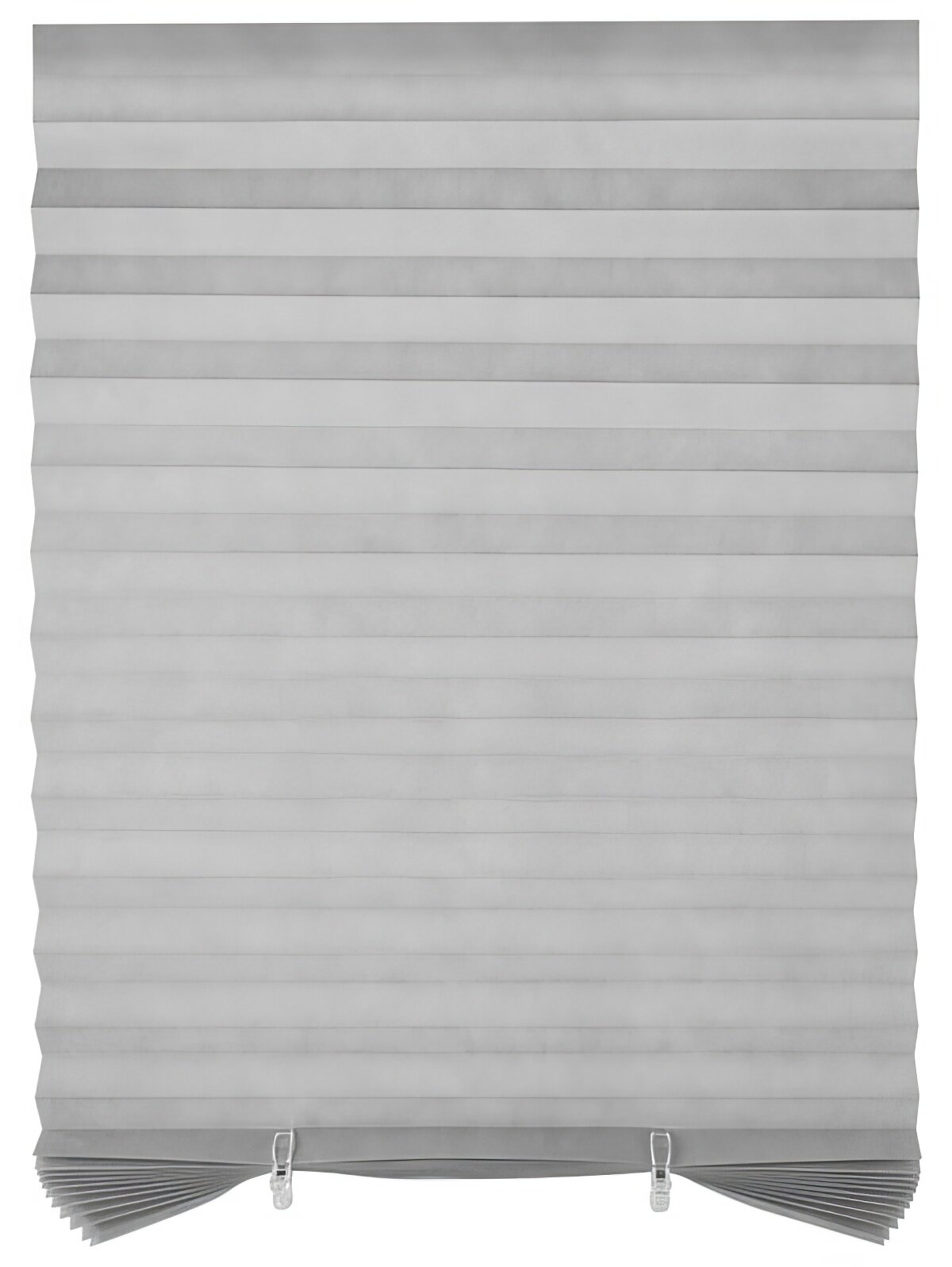 Штора-плиссе рыжий КОТ Scandi 60x180см серая