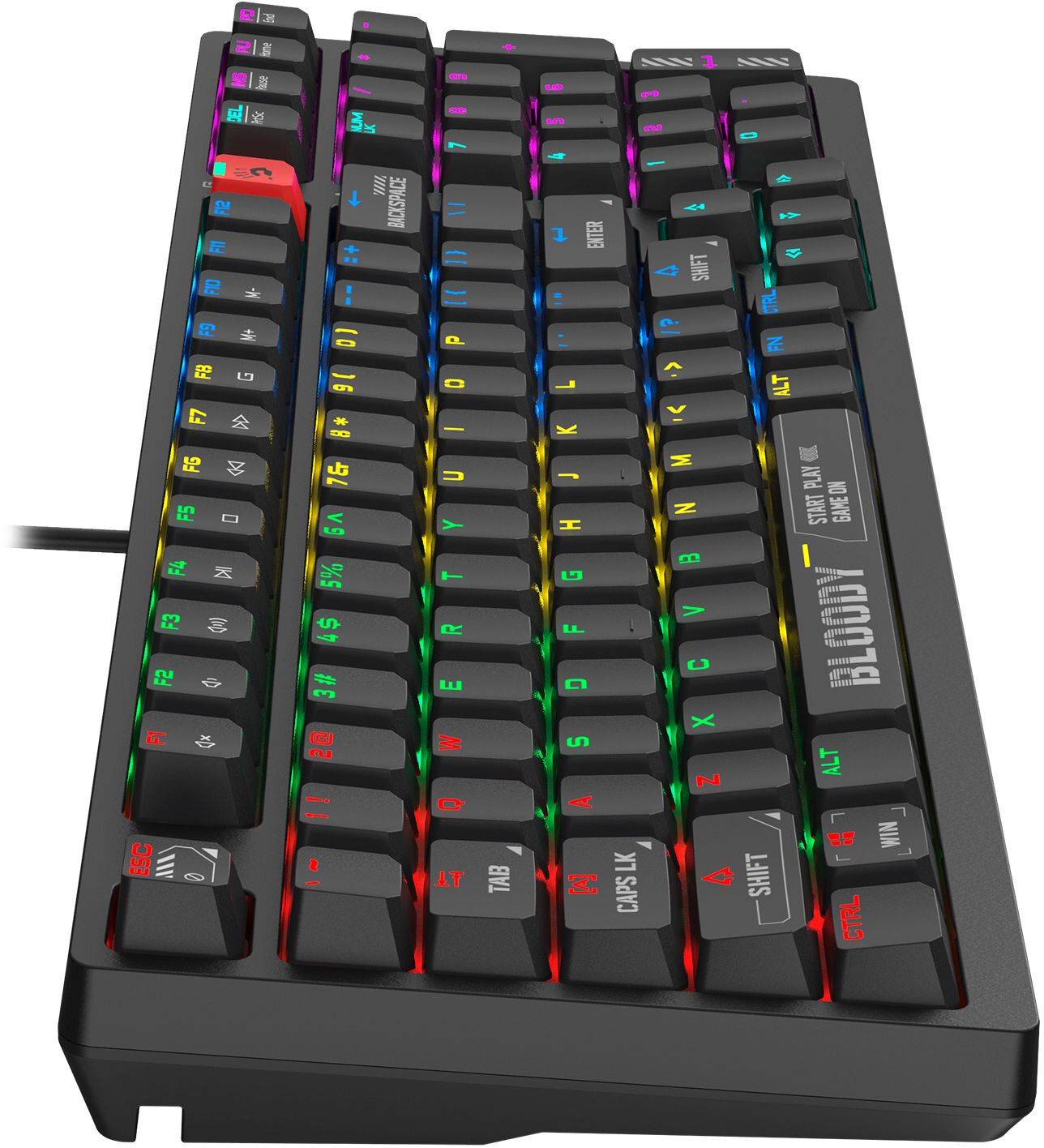 Клавиатура A4Tech Bloody S98 Black