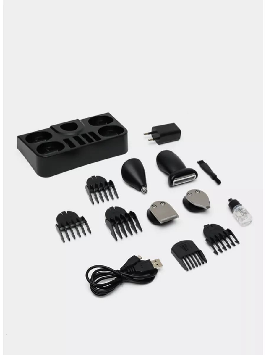 Беспроводной триммер для стрижки волос 8 в 1 — фото 1