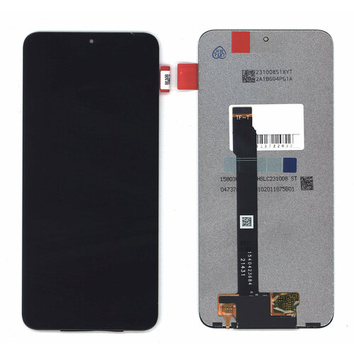 Дисплей (модуль) для Huawei Honor X8 4G в сборе с тачскрином черный