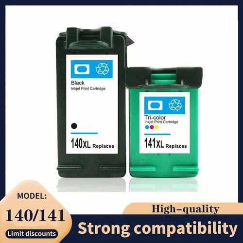 Замена картриджа vilaxh для HP 140 141, 1 Black