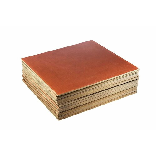 Текстолит ПТ лист толщина 2 мм, размер 80х80 мм. 1 шт. Текстолит коричневый.