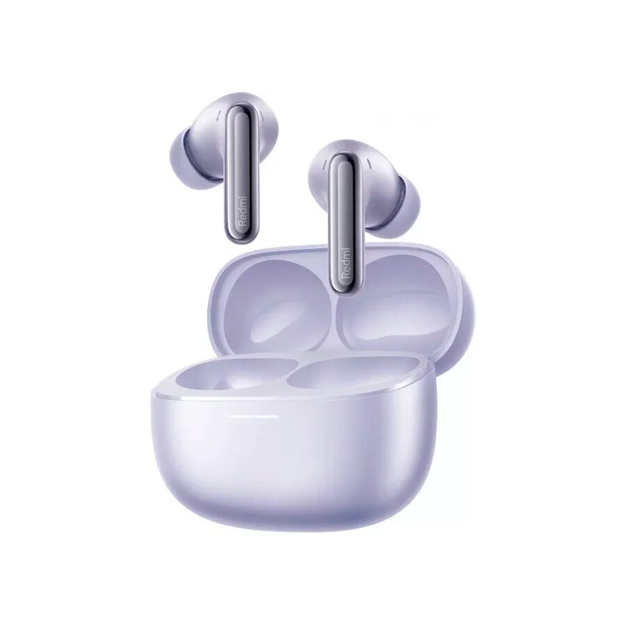 Беспроводные наушники Xiaomi Redmi Buds 6 Pro Lavender Purple (BHR9317GL), шумоподавление ANC, Hi-Res, Bluetooth 5.3, фиолетовые