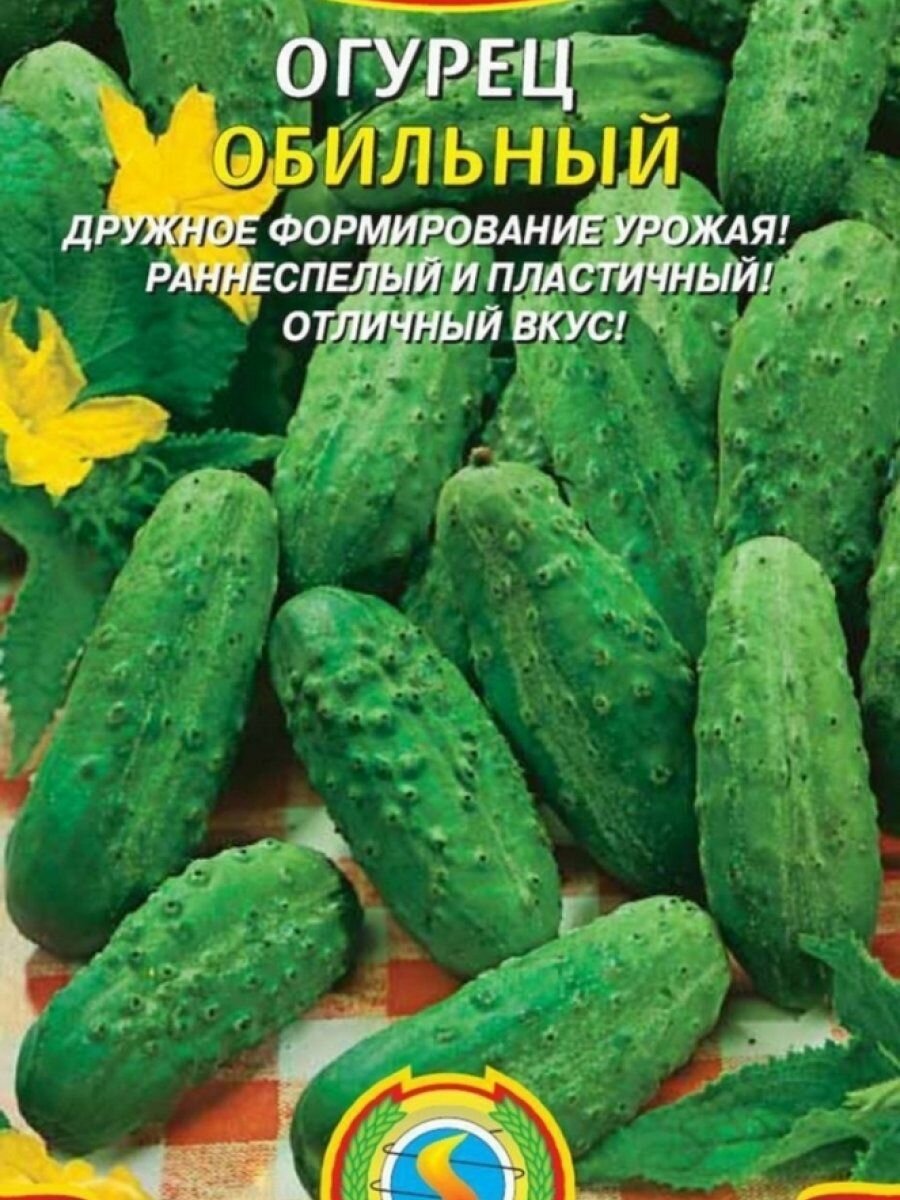 Семена Огурец Обильный 12 шт Плазменные семена