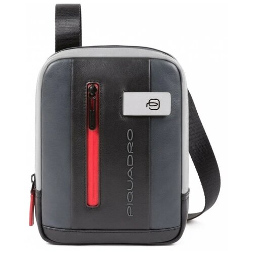 фото Сумка планшет piquadro urban, черный, серый