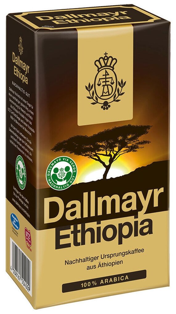 Молотый кофе Dallmayr Ethiopia, 500 гр. - фотография № 7