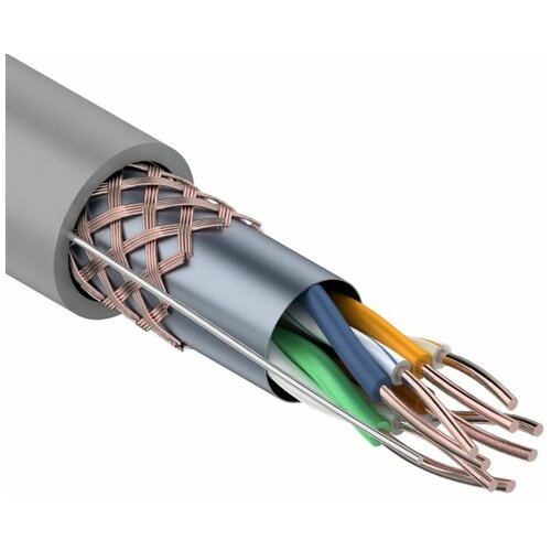 Кабель SFTP 4PR 24AWG CAT5e 305м REXANT 01-0342