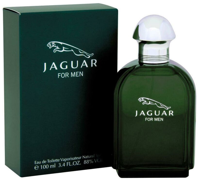 Туалетная вода мужская JAGUAR FOR MEN 100мл