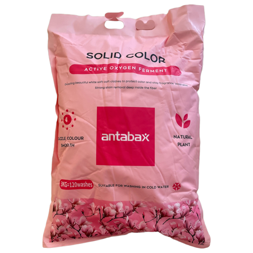 ANTABAX Антибактериальный Стиральный порошок с Активным кислородом для Цветного 3 КГ
