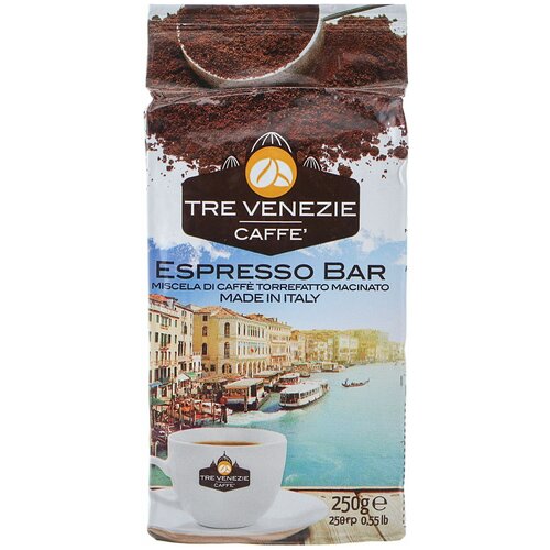 Кофе молотый Tre Venezie Caffe Espresso 250 г