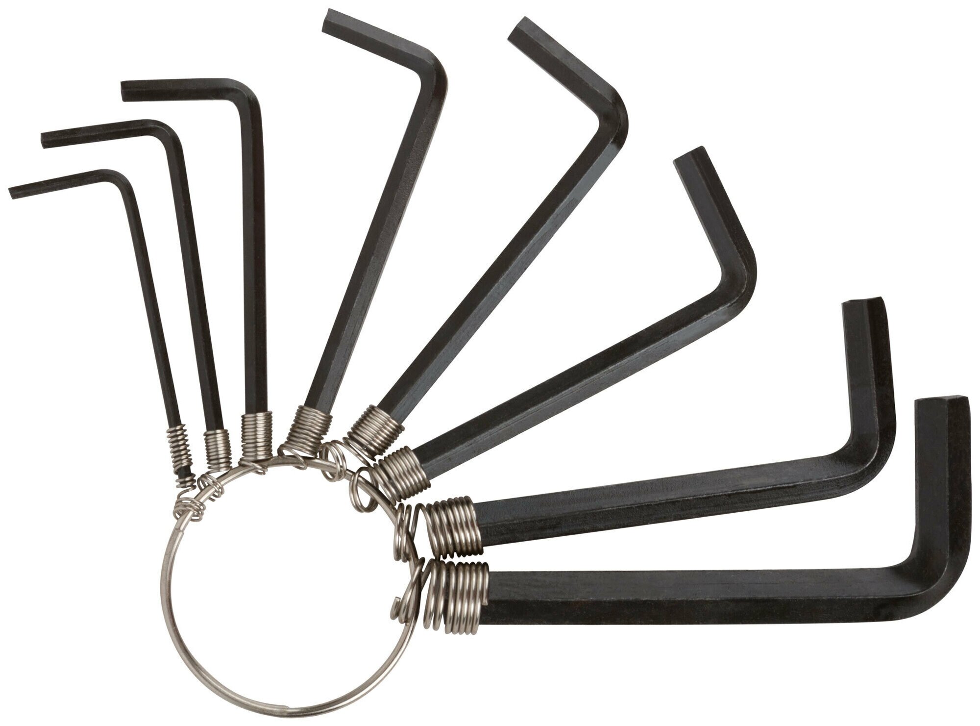 Ключи шестигранные на кольце 8 шт. ( 1,5-6 мм ) 64171