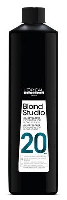 Олео-оксидент LOREAL PROFESSIONNEL blond studio oili-developer 6% (20vol), 1000 мл