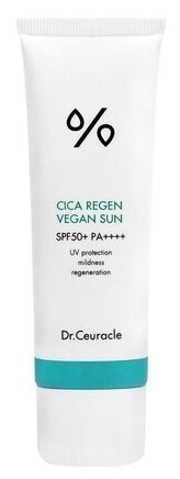 Dr. Ceuracle Гель солнцезащитный веганский с центеллой - Cica vegan sun gel SPF50+/PA++++, 50мл