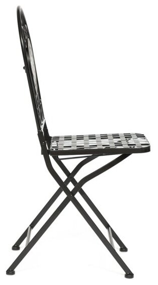 Комплект стульев TetChair VICENZA (mod. PL08-1070-1-GBRN),металл, 36х35х91см, черный/плитка "ASTRA" - фотография № 5