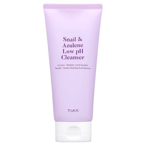 TIAM, Гель для умывания с муцином улитки и азуленом, Snail & Azulene Low pH Cleanser, 200мл тонер эссенция с муцином улитки и азуленом tiam snail