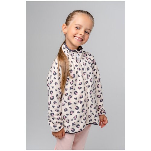 фото Флисовая куртка crockid фл 34011/н/51 гр бежевый 104