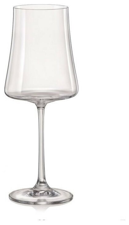 Бокалы для белого вина 360 мл 6 шт Crystalex CZ s.r.o. "Экстра /Без декора" / 150822