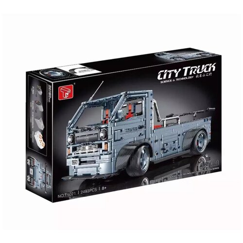 Конструктор/ Technic/ Грузовик City Truck/ 2493 деталb/ T5021/ ребенку конструктор t5021 грузовик city truck 2493 деталей