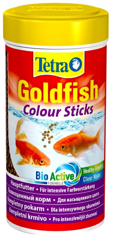 TetraGoldfish Colour Sticks корм в палочках для улучшения окраса золотых рыбок 100 мл - фотография № 17