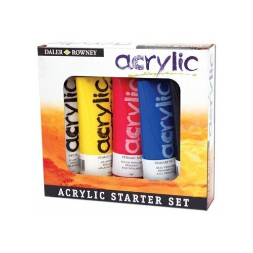 Daler Rowney Набор акриловых красок Daler Rowney Graduate Starter set 5*120 мл daler rowney набор акриловых красок daler rowney graduateect set 10 38мл