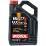 Синтетическое моторное масло Motul 8100 Eco-nergy 5W30, 4 л - изображение