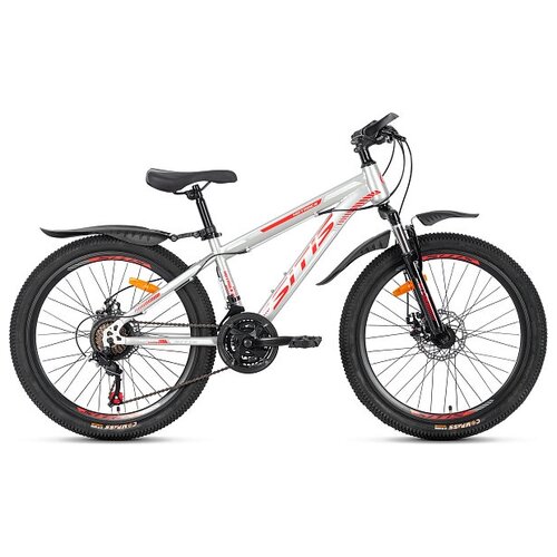Велосипед SITIS HOTROCK 24 2022 серо-красный 2208200₽