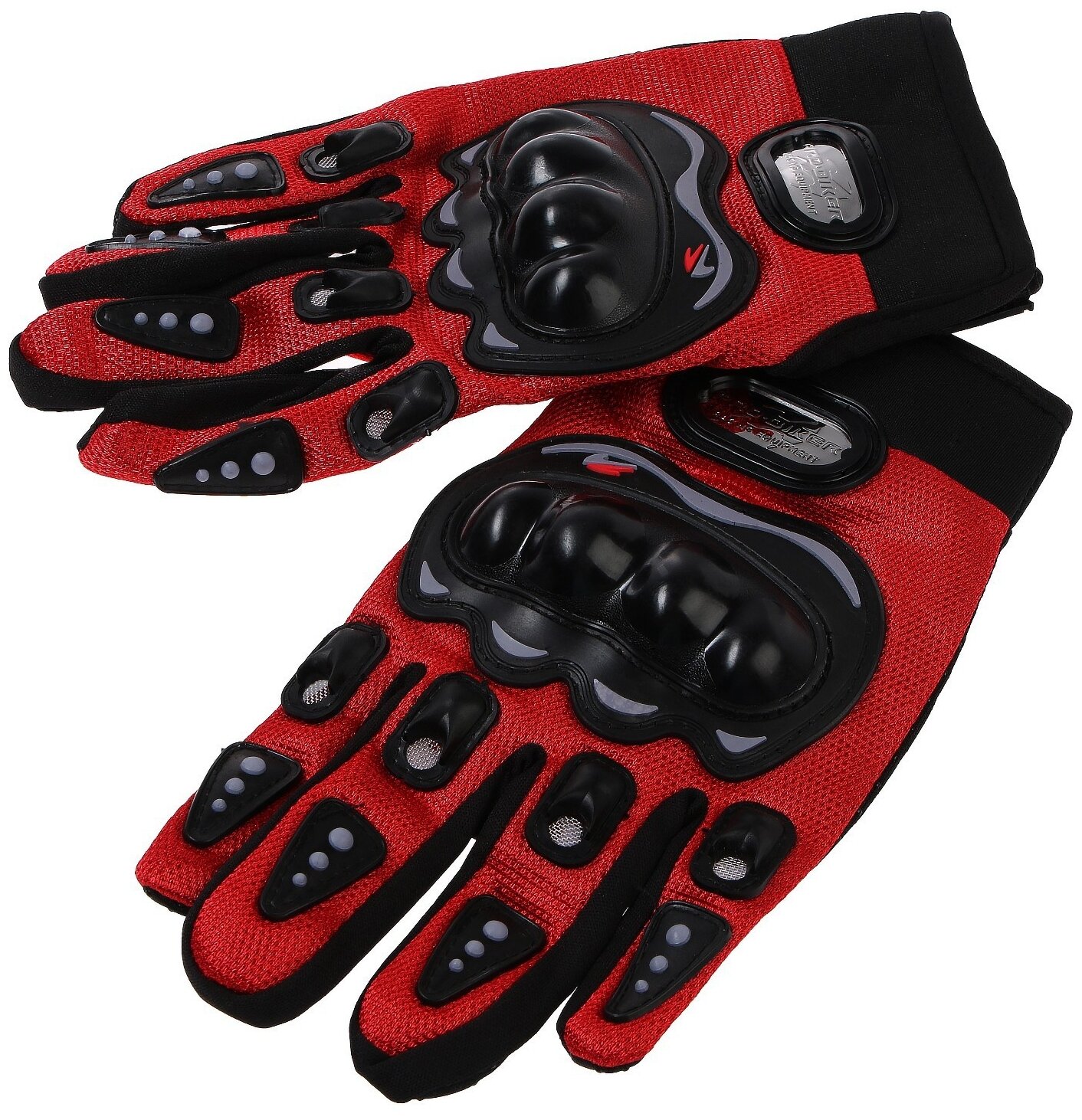 Текстильные мотоперчатки PRO-BIKER с защитными вставками