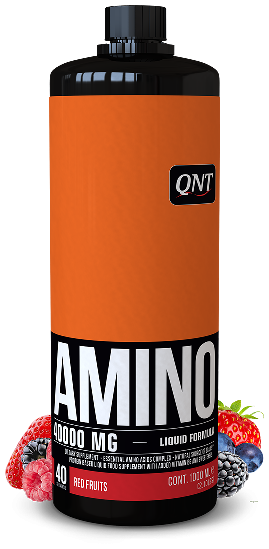 QNT Amino Acid Liquid 4000 Red Fruits Flavour 1000 ml/ "амино Жидкая Формула" с фруктовым вкусом 1000 мл