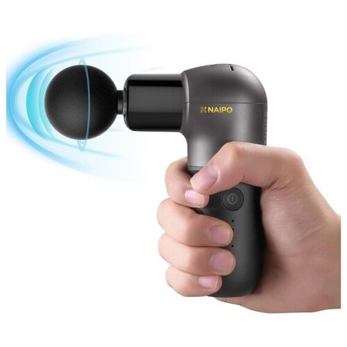 Массажер перкуссионный универсальный беспроводной Naipo MGPC-002 Mini черный