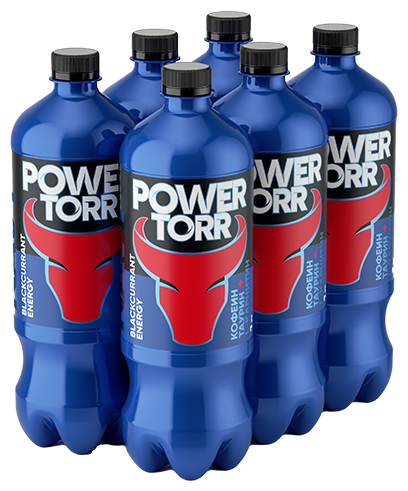 Энергетический напиток Power Torr Navy, 6 шт по 1 л