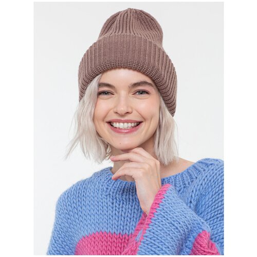 Двойная шапка какао Evgrafova