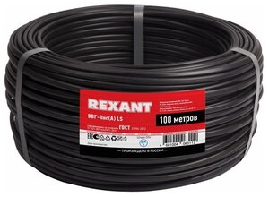 <b>Кабель</b> <b>ВВГ</b>-Пнг(А)-LS REXANT ГОСТ <span>в оболочке из поливинилхлоридного пластиката пониженной горючести. <b>кабели</b> соответствуют требованиям гост 31996-2012. применение: Предназначен для передачи и распределения электрической энергии в стационарных установках на номинальное переменное напряжение в основном 0</span>