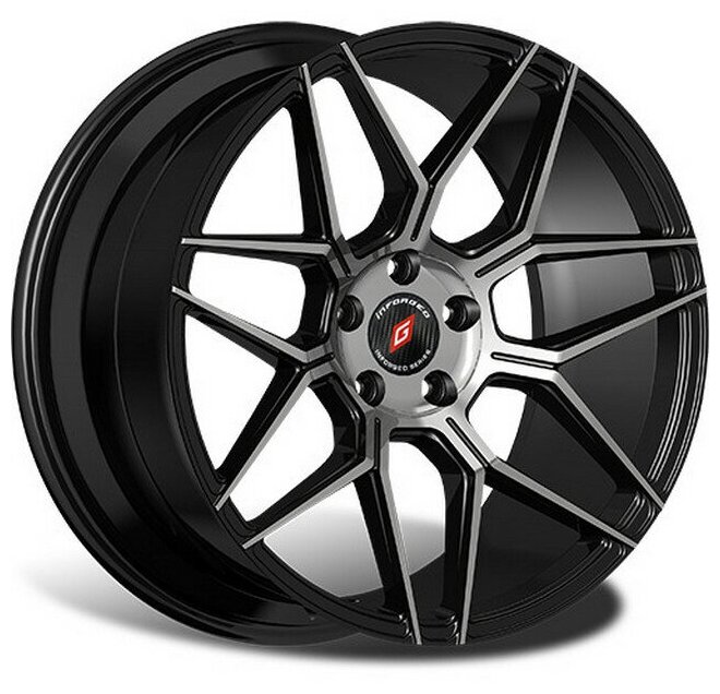 Диски Inforged IFG38 7,5x17 4x100 D60.1 ET40 цвет Black Machined