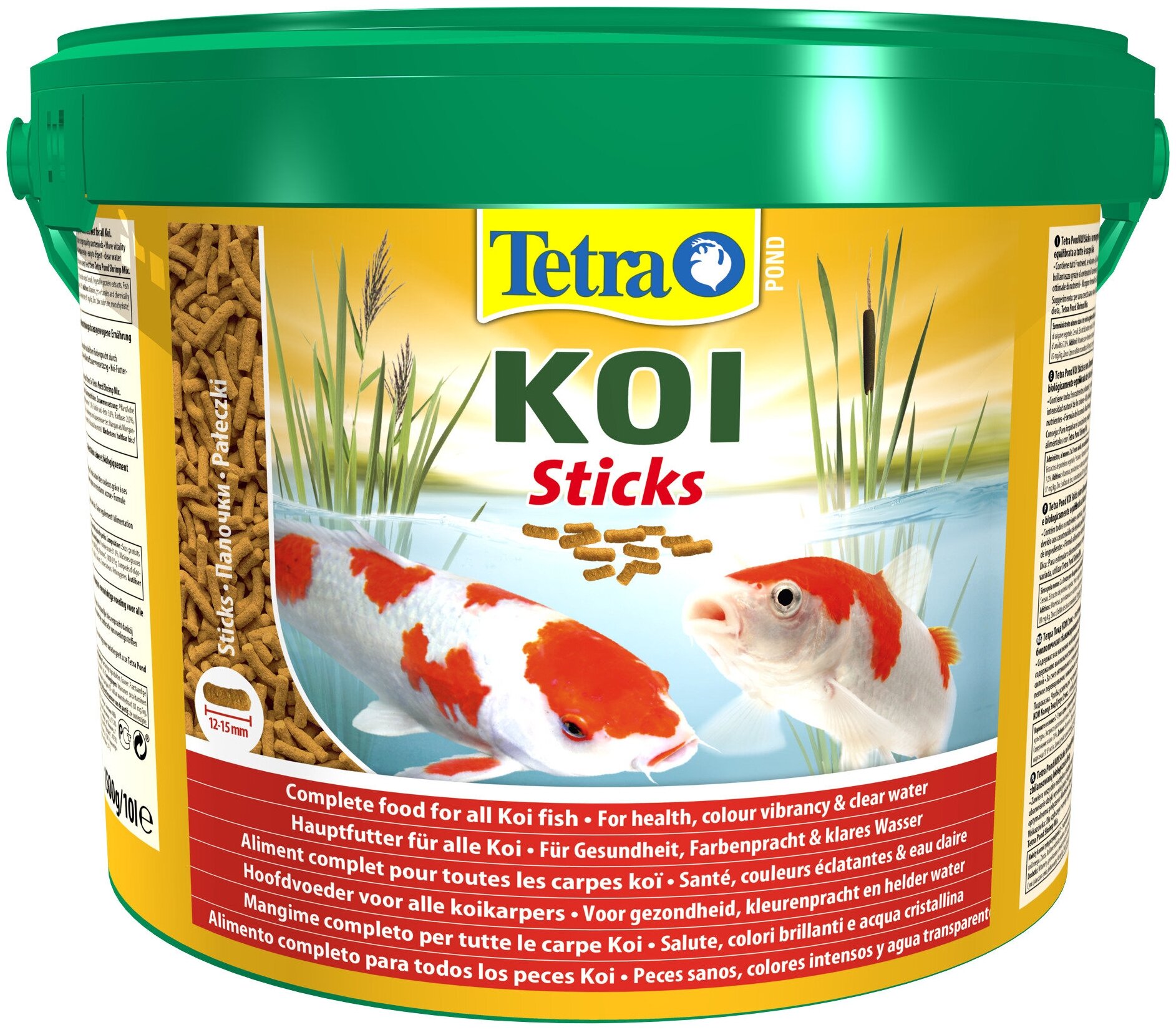 Корм для прудовых рыб Tetra Pond KoiSticks 10 л (палочки)